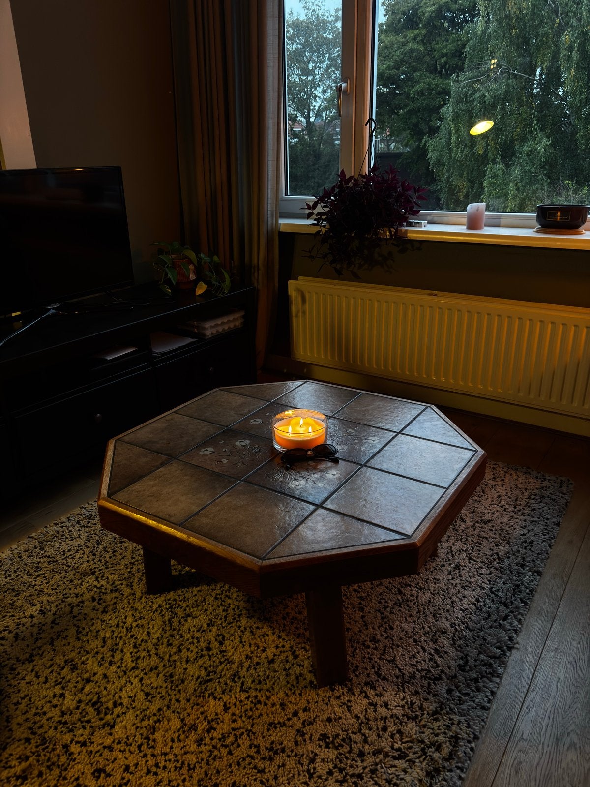 Mid-century salontafel, Ophalen, Gebruikt, Overige vormen, Overige houtsoorten