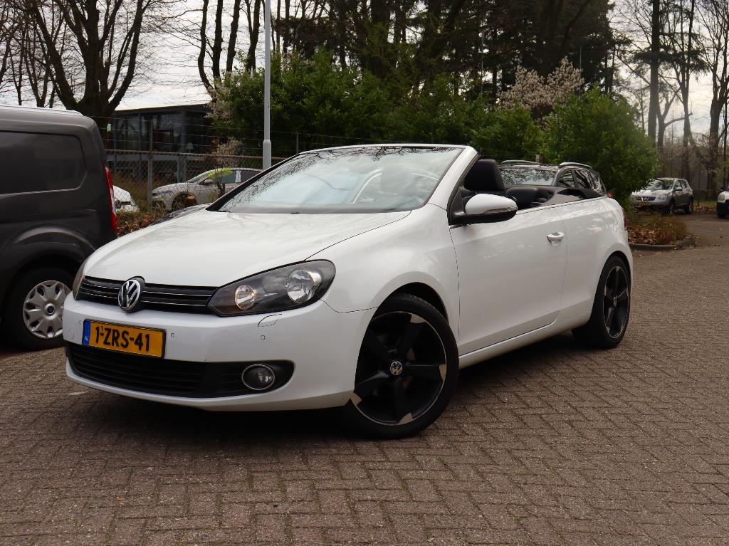 Volkswagen Golf 1.2 TSI 77KW BMT Cabrio 2011 Wit, Voorwielaandrijving, 1321 kg, 4 cilinders, Cabriolet