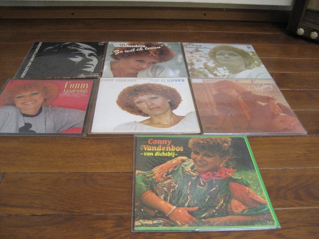 Conny vd bos collection 6x verschillend lps, Ophalen of Verzenden, Zo goed als nieuw, 12 inch, Pop