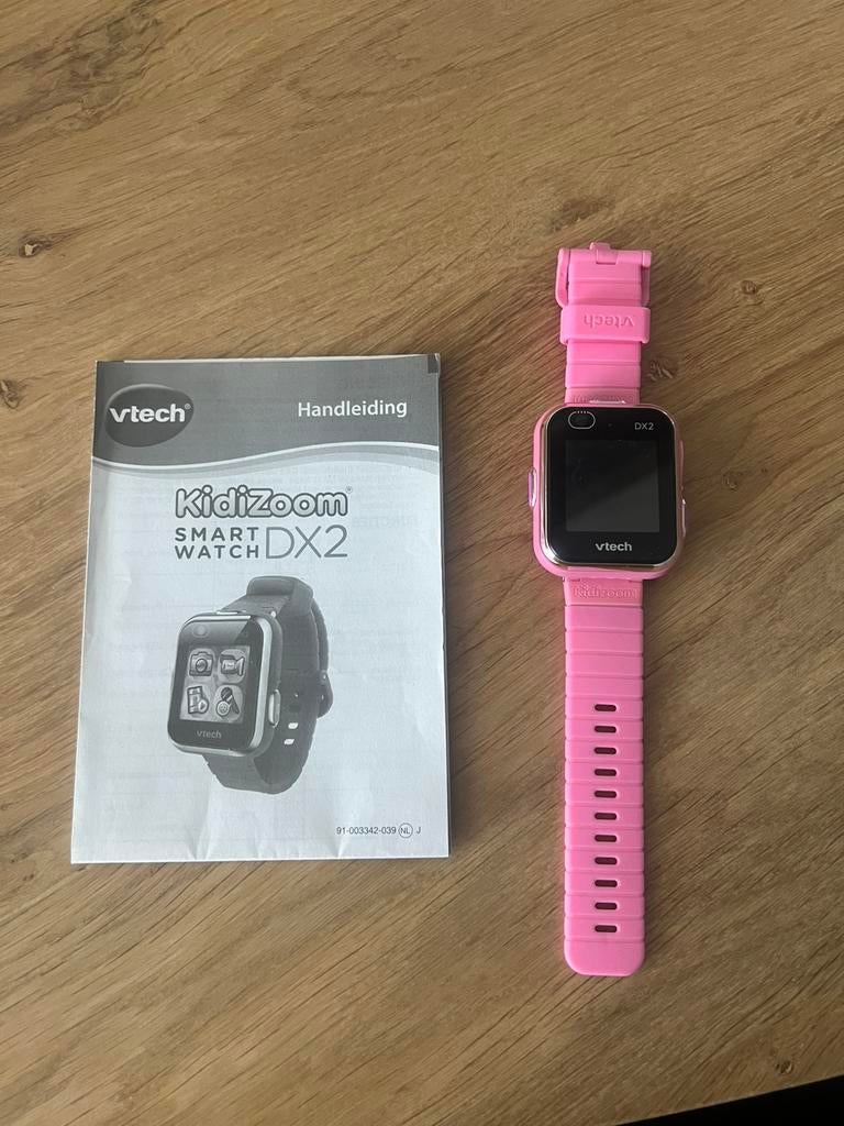 VTech KidiZoom smartwatch DX2 - roze, Kinderen en Baby's, Speelgoed | Vtech, Ophalen of Verzenden, Gebruikt, 6 jaar of ouder