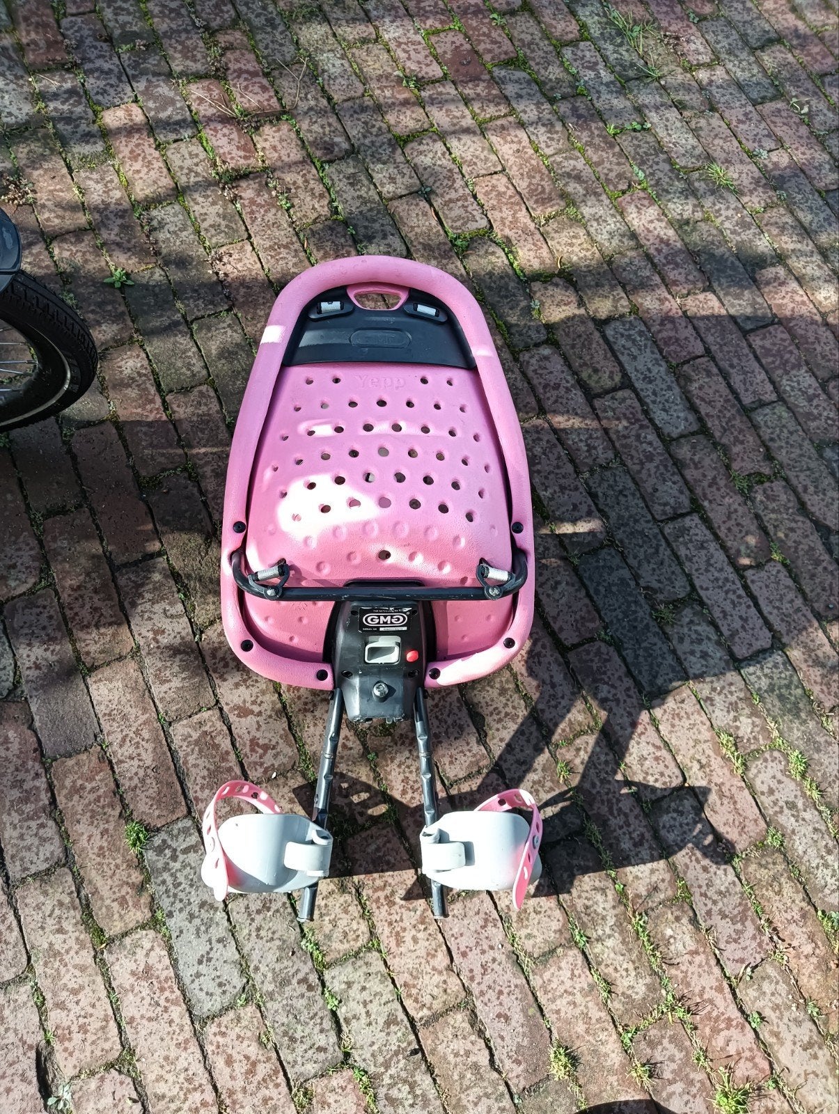 Yepp kinderzitje + windscherm!, Ophalen, Gebruikt