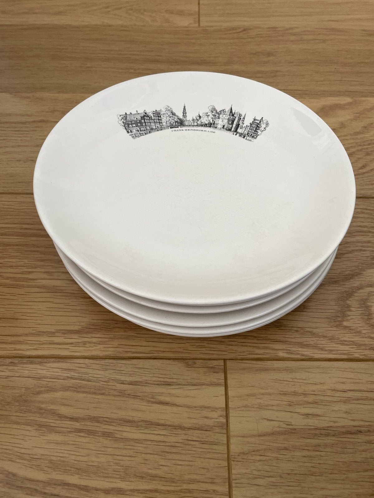 Vintage Villeroy & Boch Amsterdams Grachtenservies Roodenbur, Antiek en Kunst, Antiek | Servies los, Ophalen of Verzenden