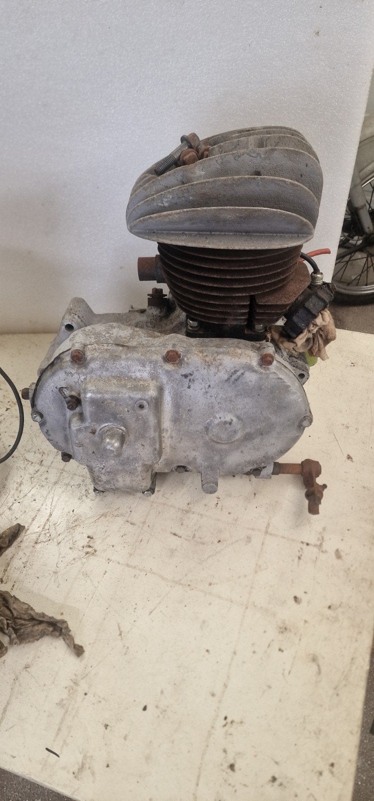 zundapp bella blok, Motoren, Ophalen, Gebruikt