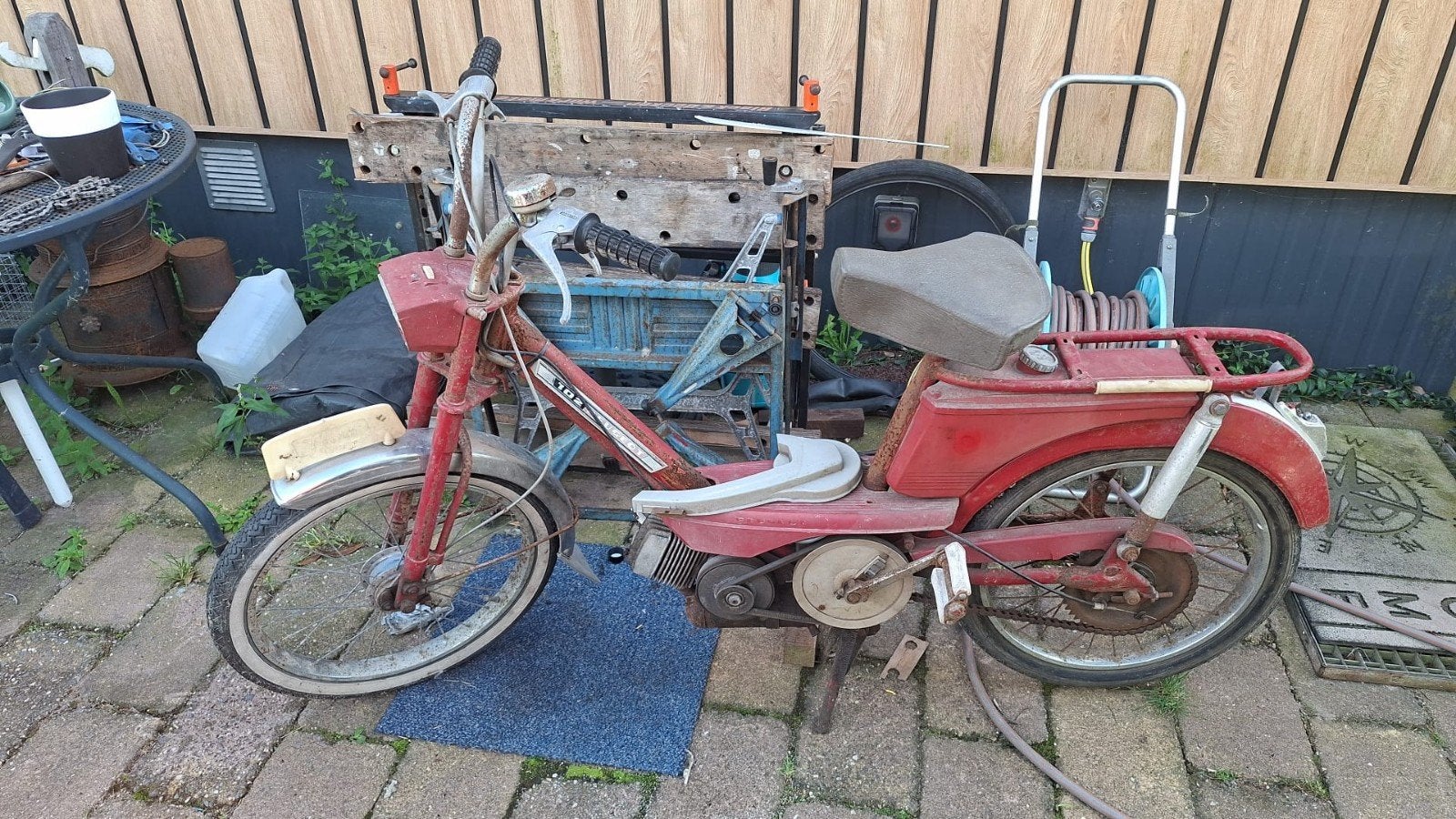 Peugeot 102 MS Bromfiets uit 1968 - Klassieke Brommer, Ophalen, Gebruikt, Maximaal 25 km/u, Overige modellen