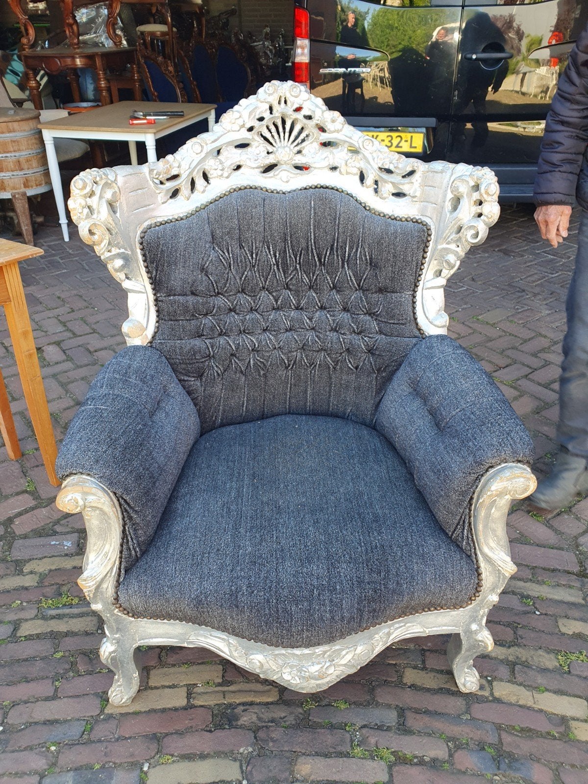 barokstoel, Huis en Inrichting, Stoelen, Ophalen, Gebruikt, Eén
