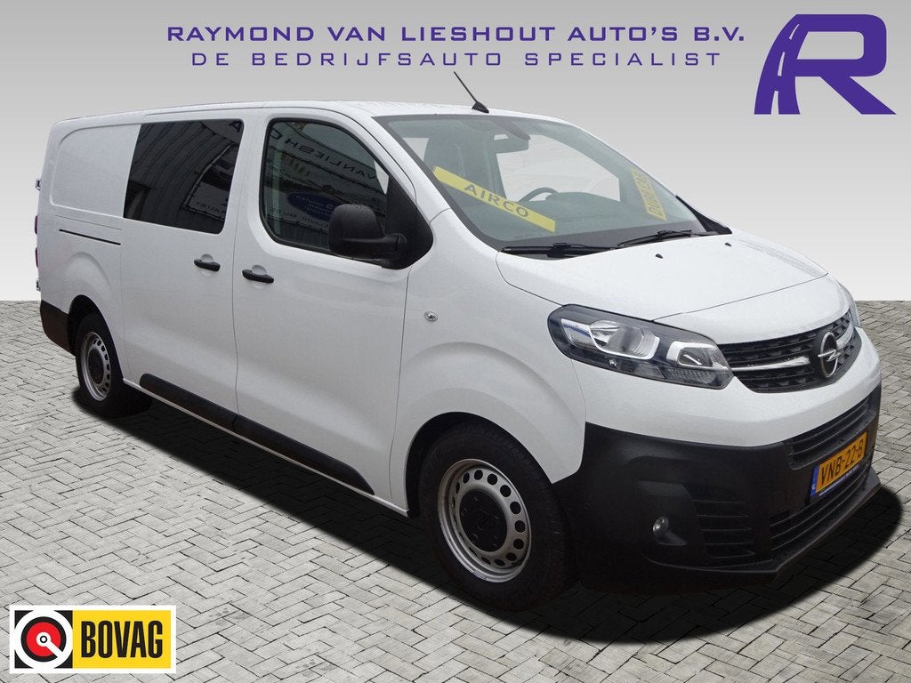 Opel Vivaro 2.0 CDTI L3H1 DUBBELE CABINE AIRCO NAVIGATIE CAM, Voorwielaandrijving, Stof, Gebruikt, 4 cilinders