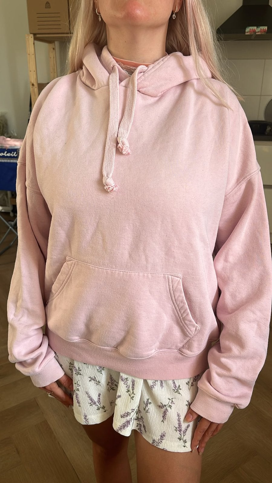 Pink hoodie, Ophalen of Verzenden, Zo goed als nieuw, Roze