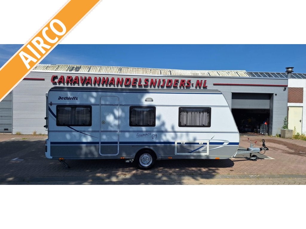 Dethleffs Summer Edition 540 DB mover !Bank airco !Luifel, Caravans en Kamperen, Caravans, Rondzit, Bedrijf, Overige typen, Dethleffs