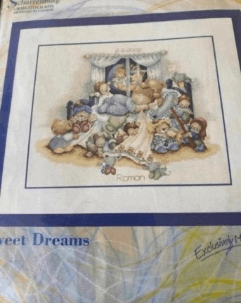 BORDUURPAKKET MARIA VAN SCHARRENBURG SWEET DREAMS COLLECTORS, Verzenden, Nieuw, Handborduren, Borduurpakket