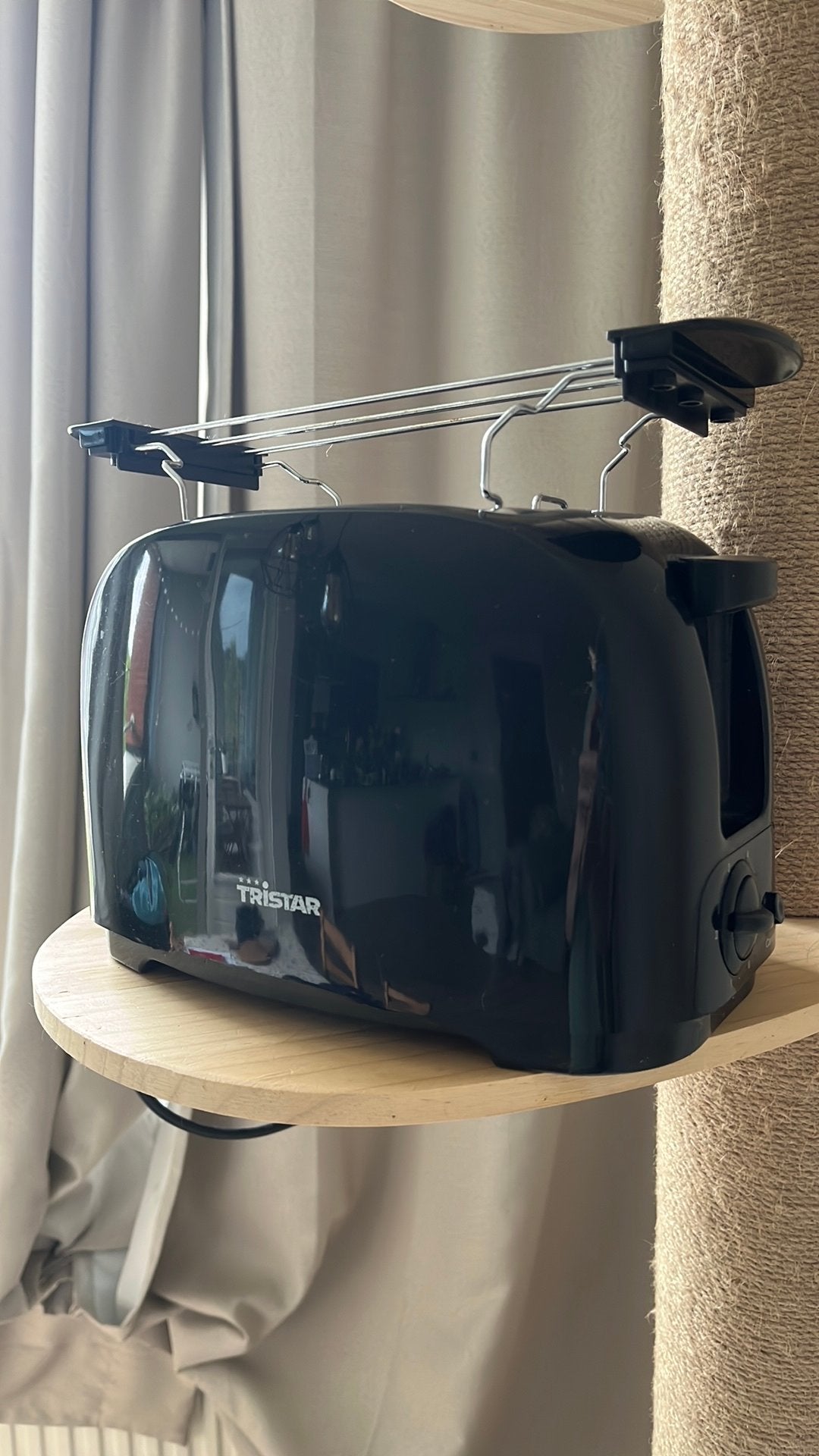 Tristar Toaster - Werkt perfect, Witgoed en Apparatuur, Broodroosters, Ophalen of Verzenden, Gebruikt, Uitneembare kruimellade