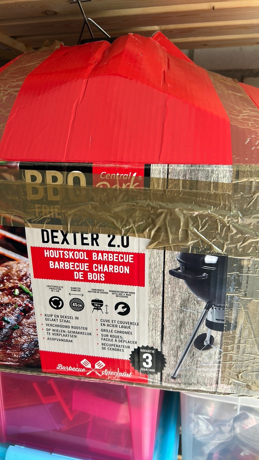 Dexter BBQ, Ophalen, Zo goed als nieuw