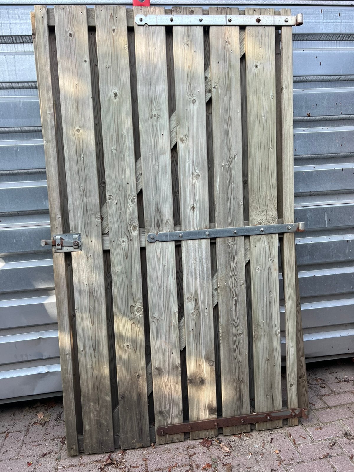 Schuttingdeur, Tuin en Terras, Gebruikt, Minder dan 3 meter, Ophalen of Verzenden, 2 meter of meer