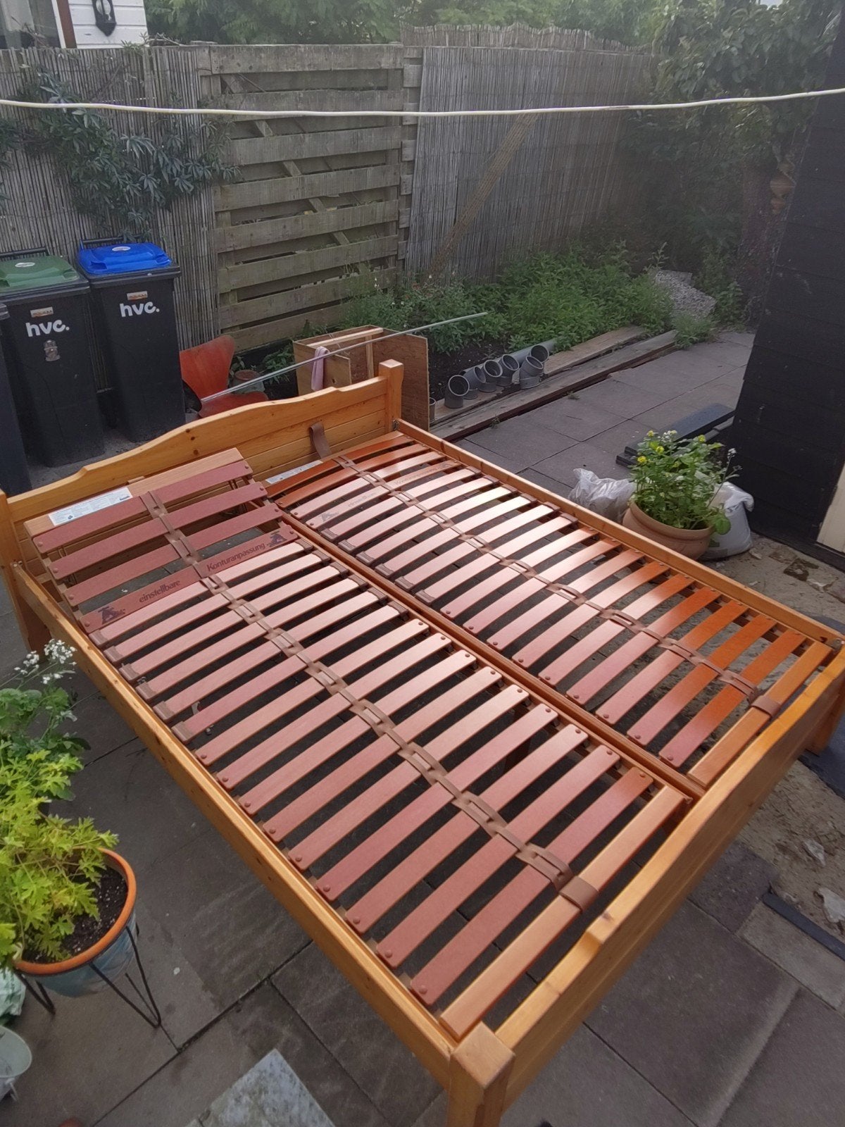 houten bed 180 x 220 cm, Ophalen