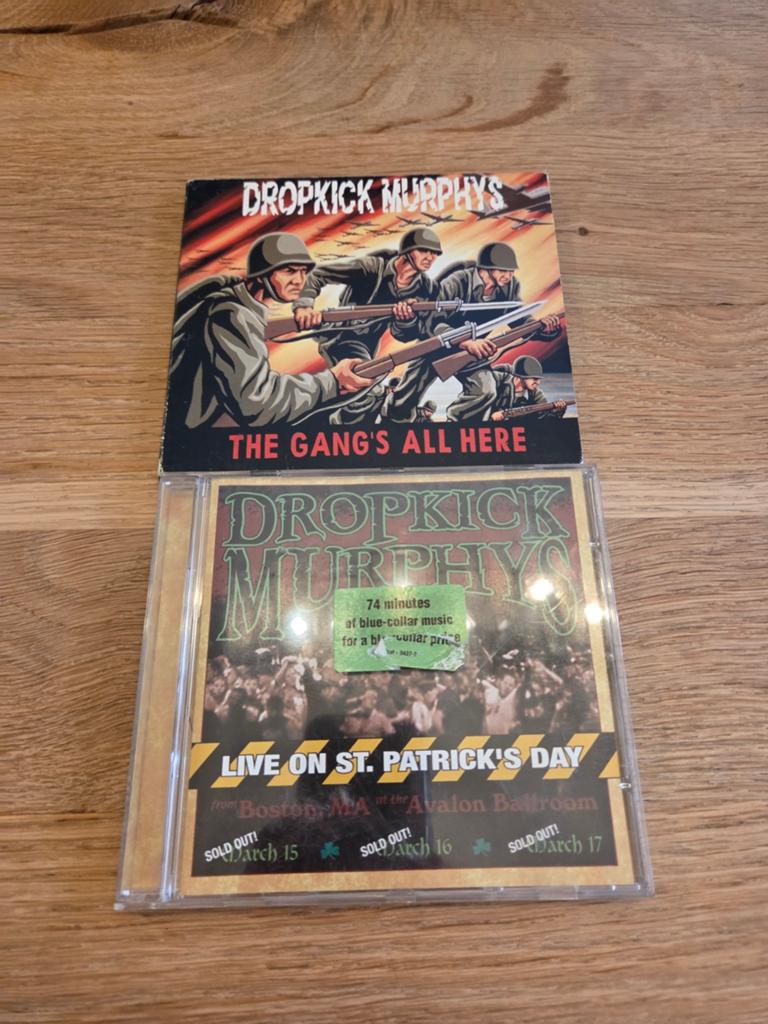 2 dropkick murphys cd's, Ophalen of Verzenden, Zo goed als nieuw