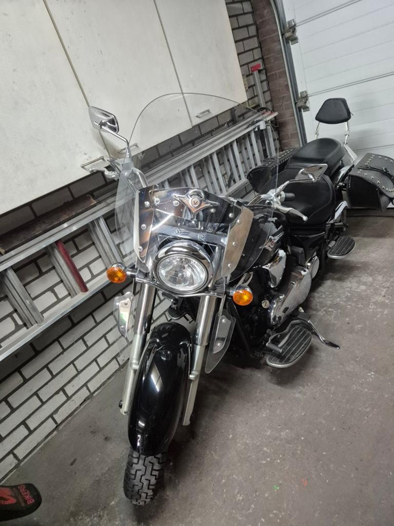Kawasaki vn900, Motoren, 2 cilinders, Occasion, Chopper, 900 cc