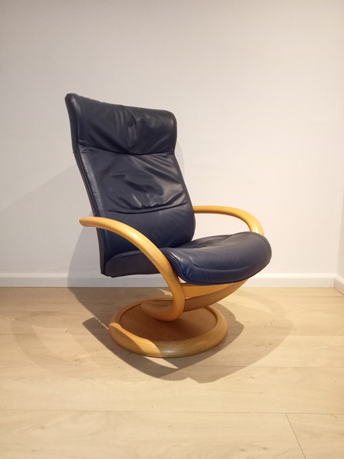 Deense Design Relaxfauteuil Lounge Chair Pedro., Ophalen of Verzenden, Zo goed als nieuw, Hout, Deense Design Relax Fauteuil
