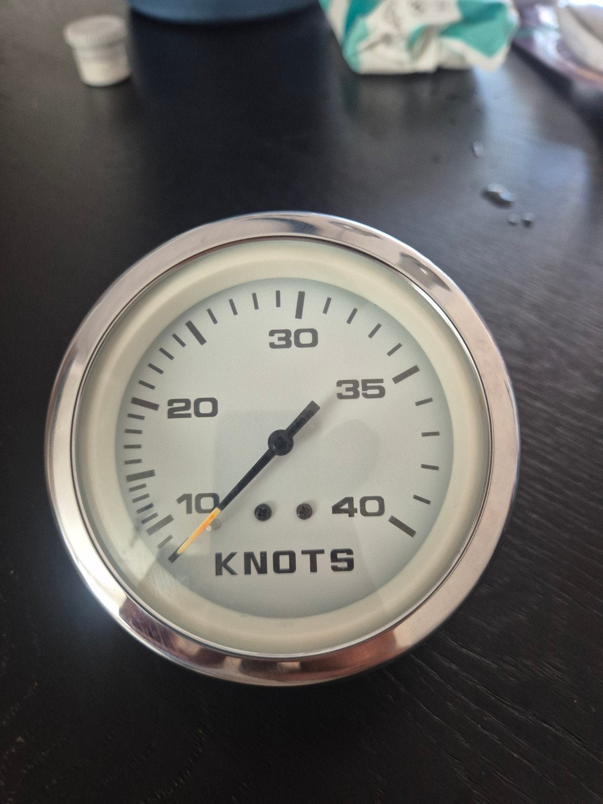 Snelheidsmeter voor boot - KNOTS, Ophalen of Verzenden, Gebruikt, Overige typen