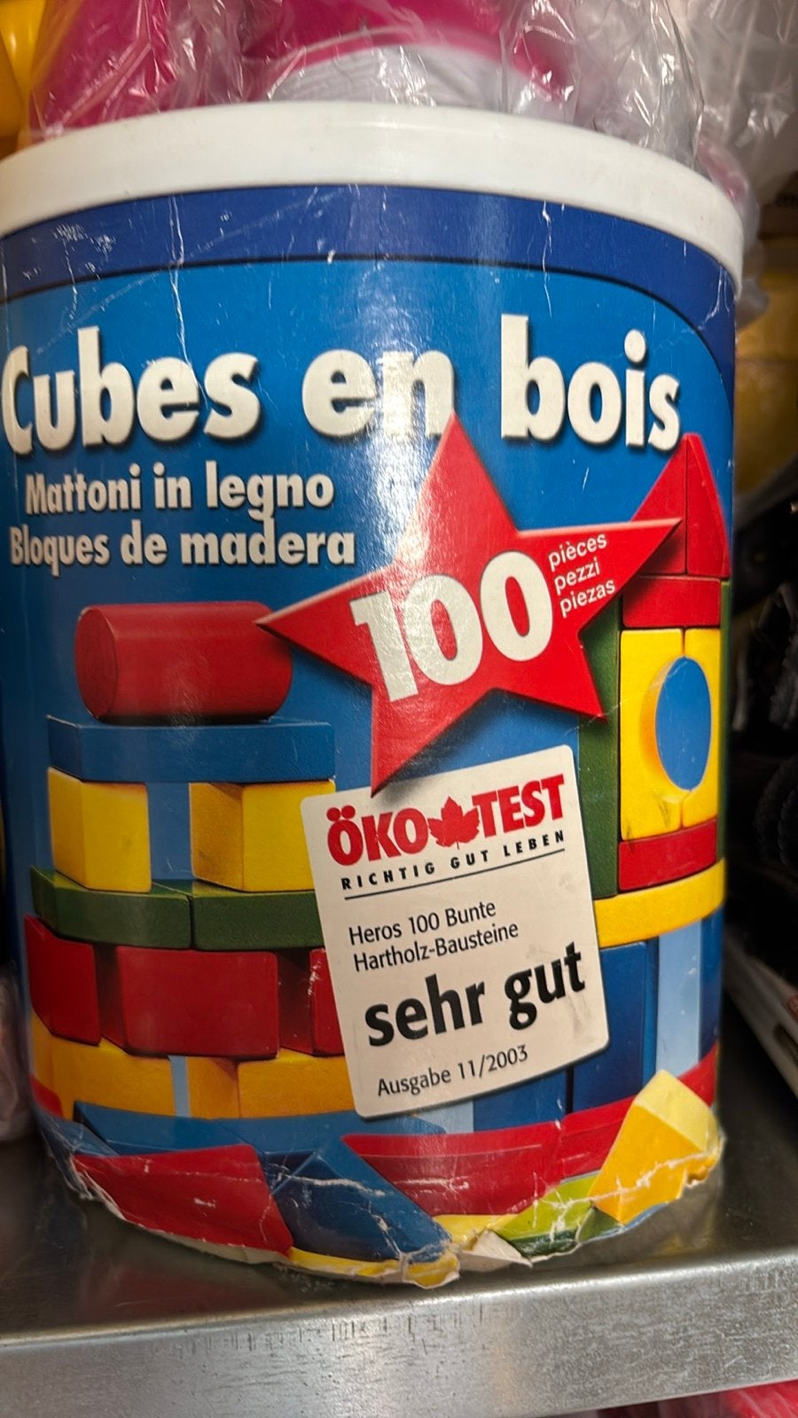 Heros Houten Bouwblokken, Ophalen of Verzenden, Gebruikt, Overige merken