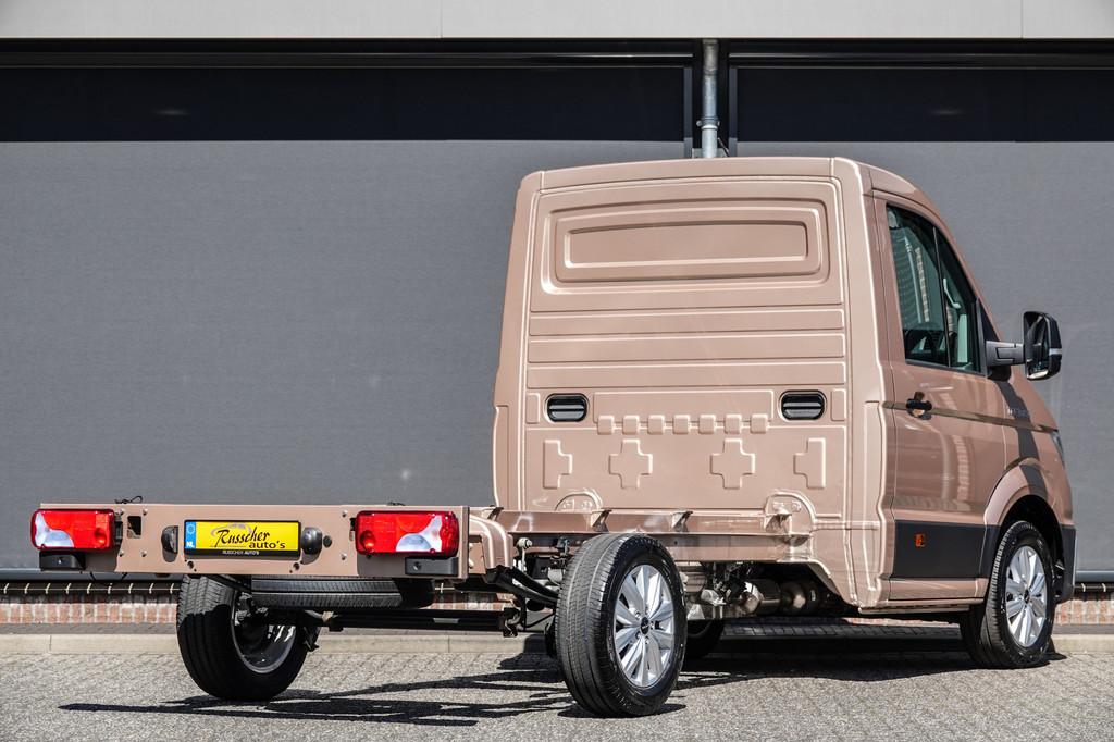 MAN TGE 35 | 177Pk Aut. | 3.180 | L3 | Chassis-Cabine | Next, Auto's, Bestelauto's, Voorwielaandrijving, Stof, Gebruikt, Zwart