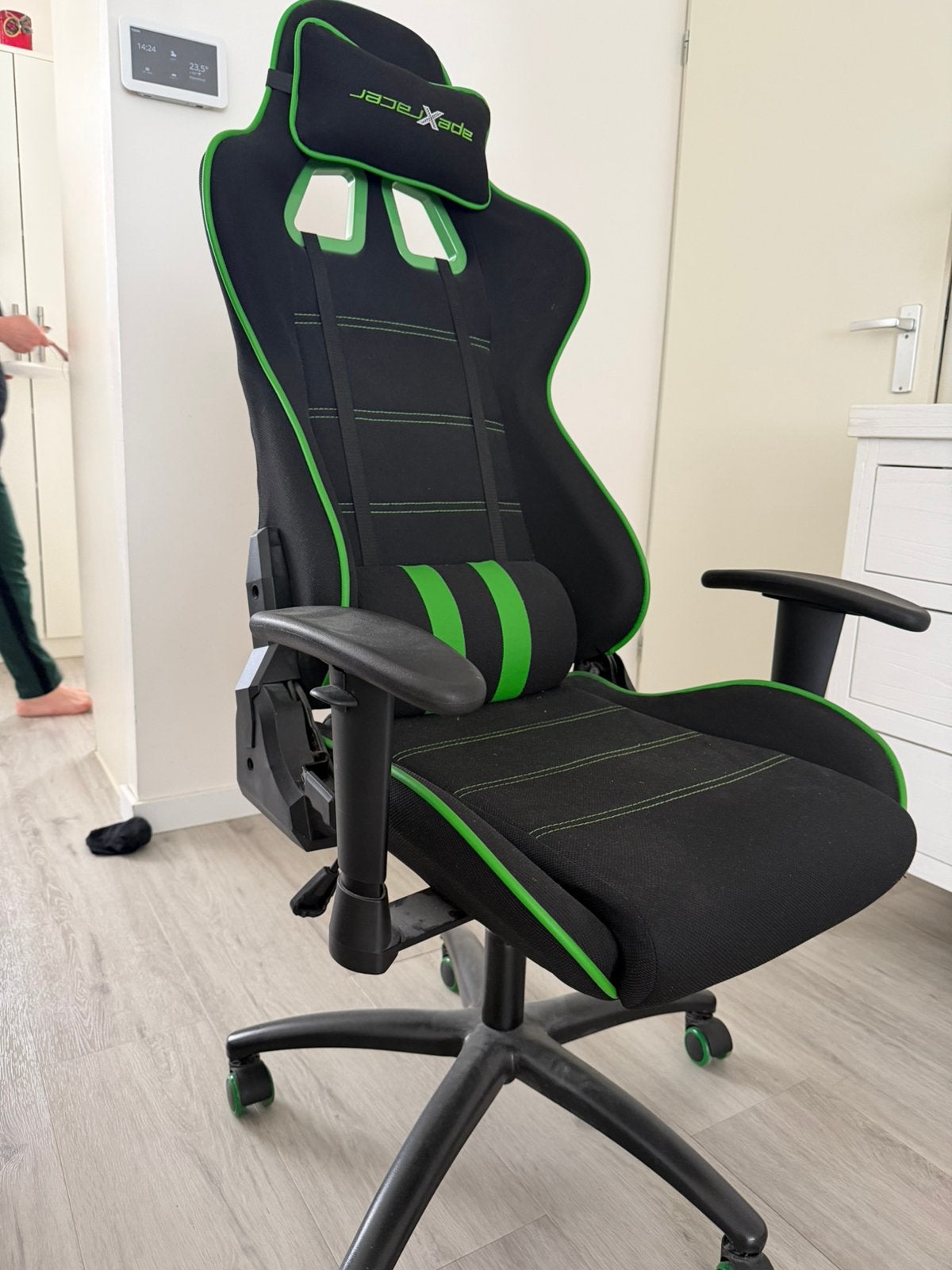 Gaming stoel, Ophalen of Verzenden, Gebruikt, Zwart
