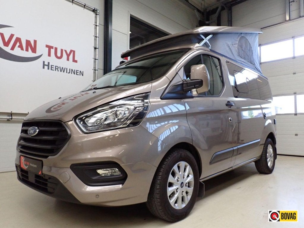 Ford Nugget 150 PK Automaat 2023, Caravans en Kamperen, Campers, Automaat, Buscamper of Camperbus, Koelkast, Bedrijf