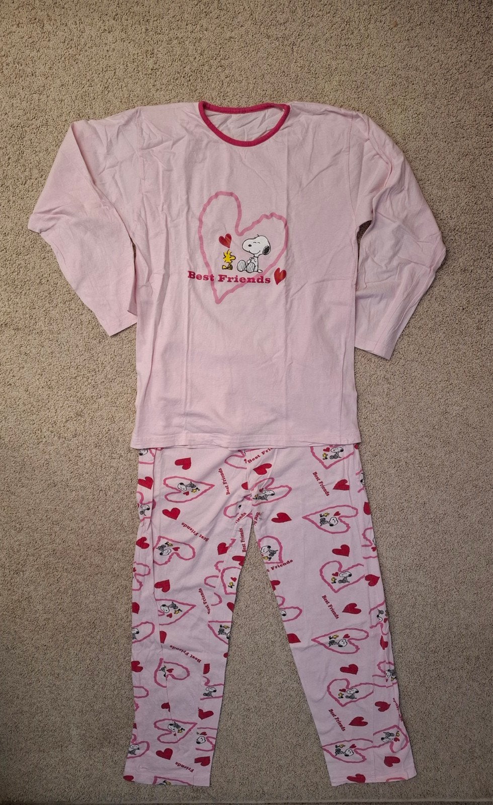 Roze Snoopy pyjama S, Peanuts, Ophalen of Verzenden, Zo goed als nieuw, Maat 36 (S)
