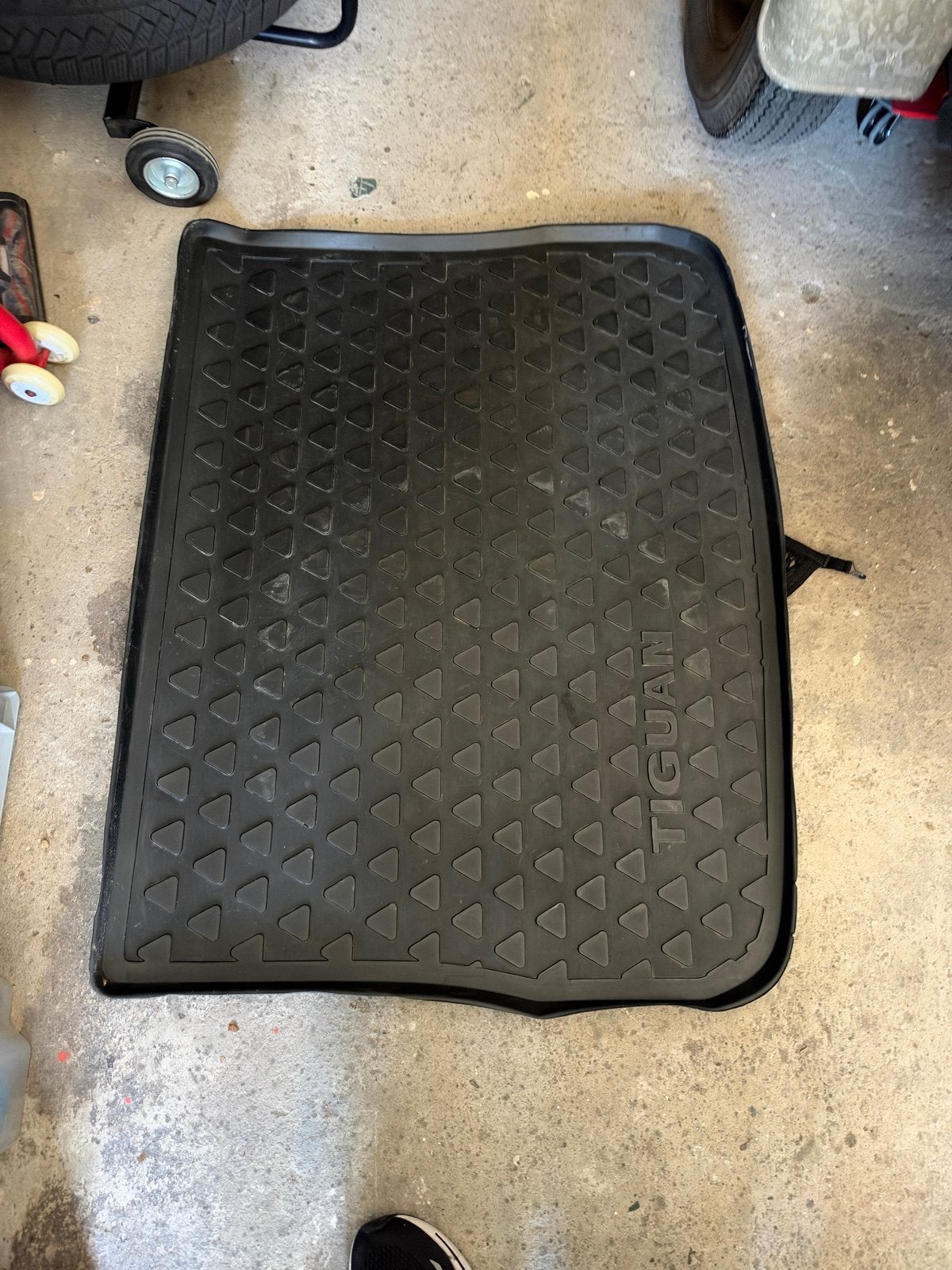 Originele VW Tiguan Kofferbakmat - Rubber, Ophalen of Verzenden, Gebruikt