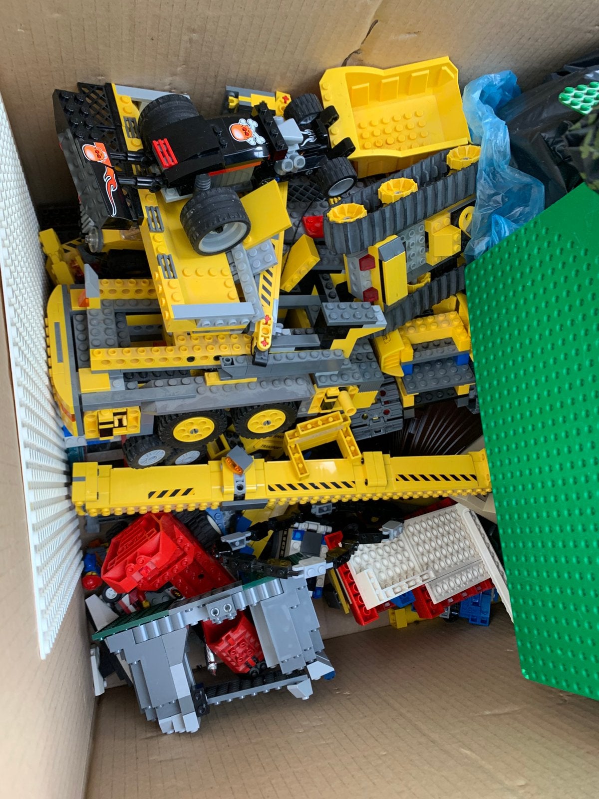 Legostenen partij, Ophalen, Zo goed als nieuw