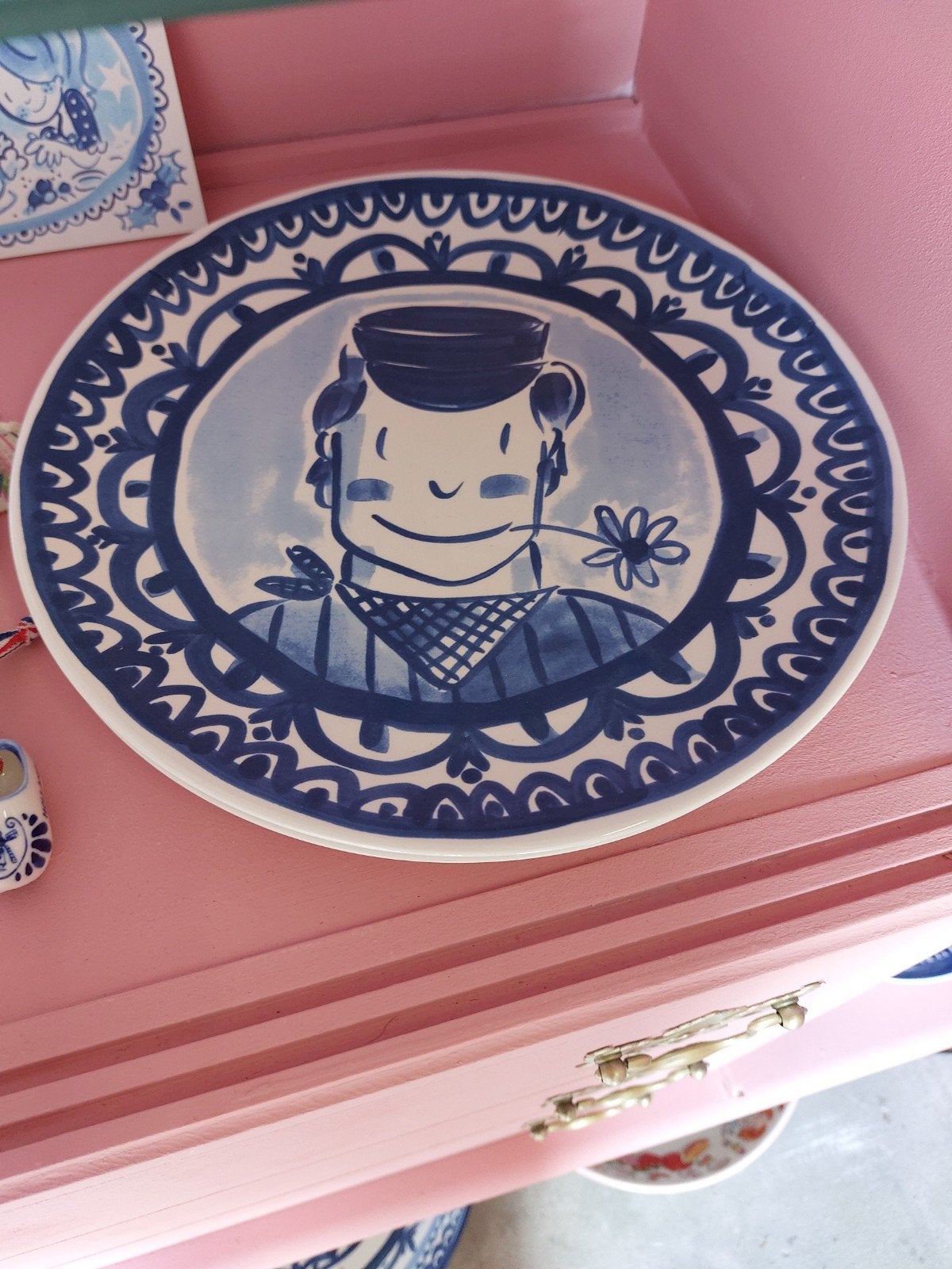 Blond Amsterdam delfts blond dinerbord, Huis en Inrichting, Keuken | Servies, Blond Amsterdam, Ophalen of Verzenden, Zo goed als nieuw