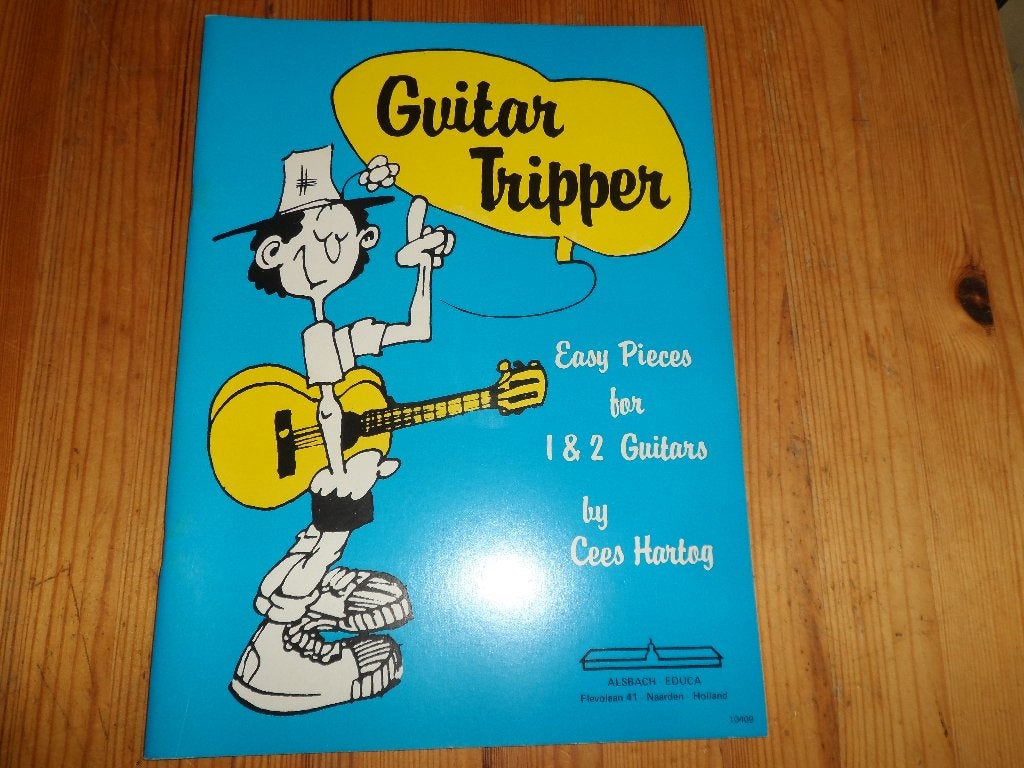 Cees hartog - guitar tripper easy pieces, Gitaar, Nieuw, Ophalen of Verzenden, Artiest of Componist