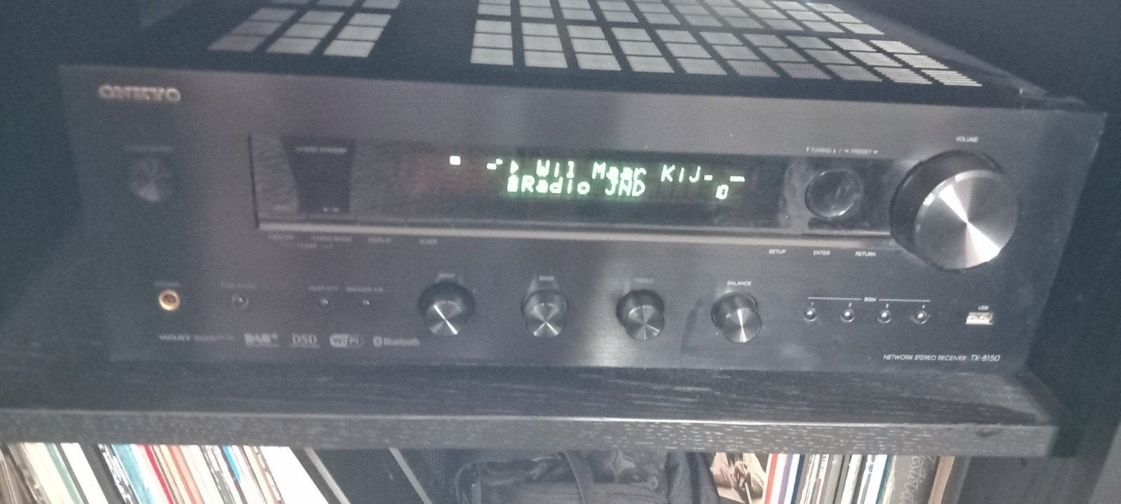 Onkyo TX-8150 Netwerk Stereo Receiver - Zo goed als nieuw, Ophalen, Zo goed als nieuw, 120 watt of meer, Stereo