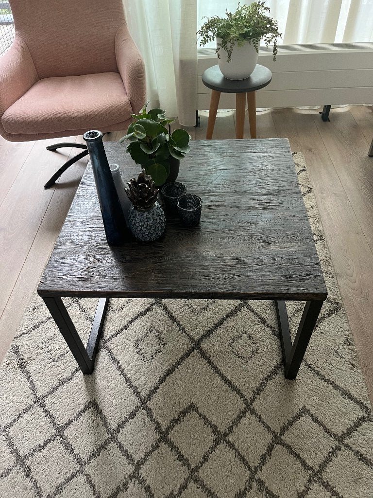 Bijzettafel, Ophalen, Gebruikt, Vierkant, 55 tot 75 cm