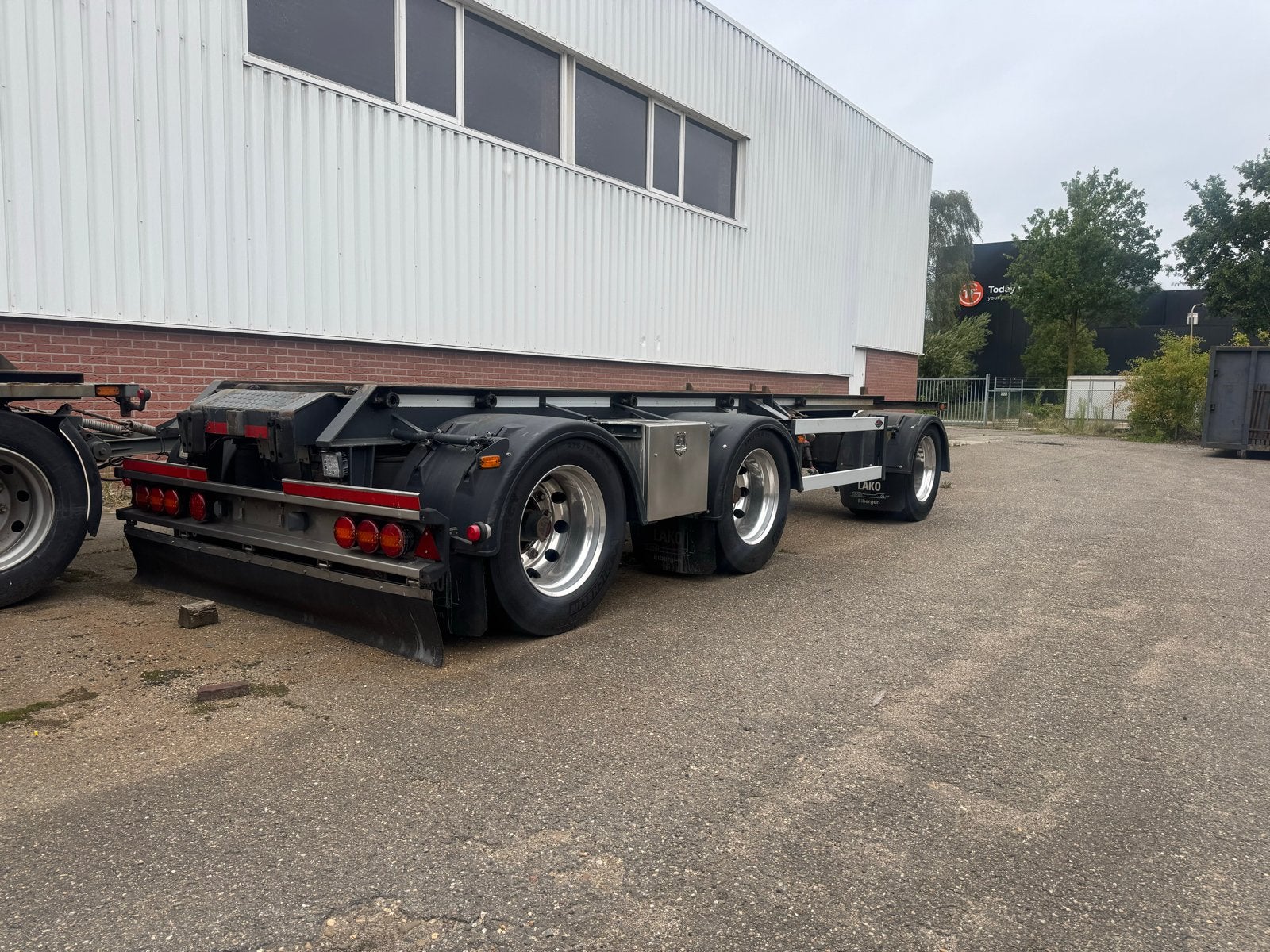 Gebruikte containerchassis met 3 assen, Overige merken, Particulier, Te koop