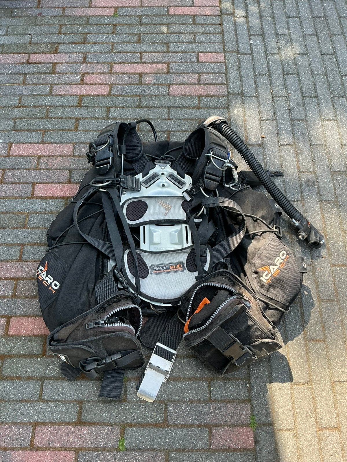 Seac Sub trimvest Icaro tech, Ophalen of Verzenden, Gebruikt, Trimvest of Wing