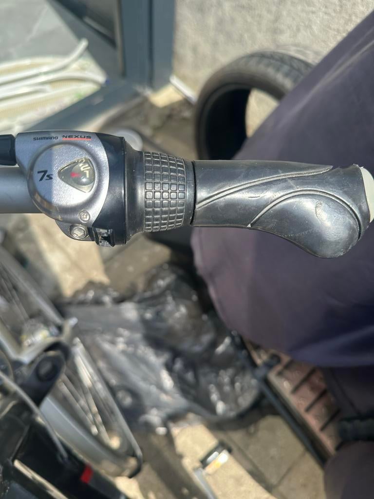 Giant fiets met 7 versnellingen en slot, banden lek, Ophalen, Gebruikt, Giant, Versnellingen