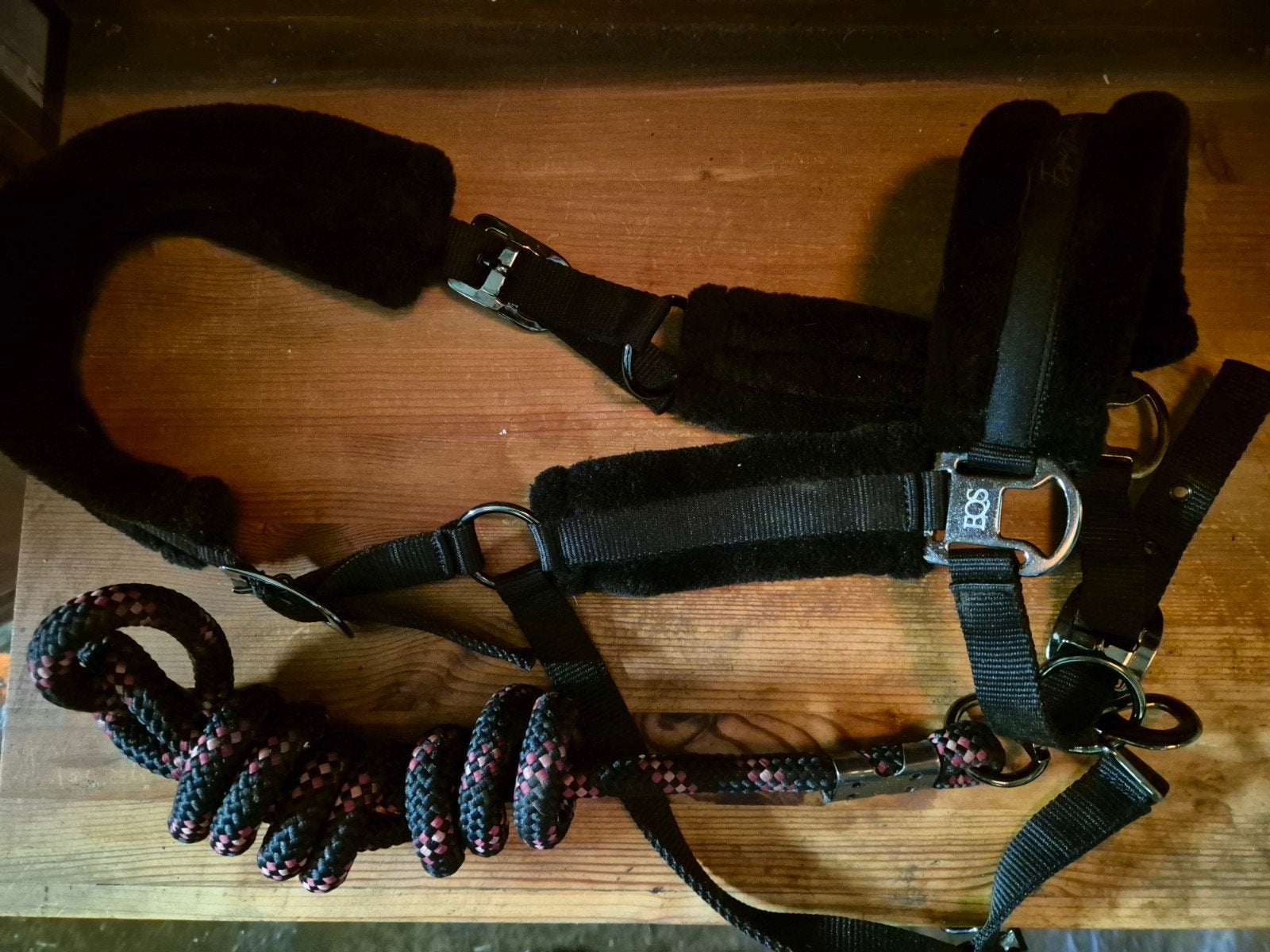 harry's horse halster set met bont full, Ophalen, Nieuw