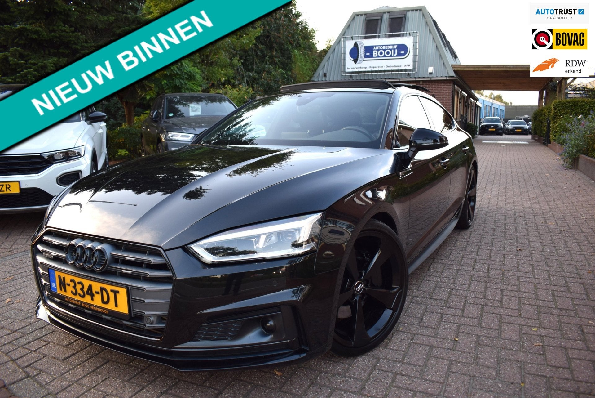 Audi A5 Sportback 2.0 TFSI MHEV quattro S-LINE/252 PK/ AUTOM, Auto's, Automaat, 15 km/l, Gebruikt, 4 cilinders