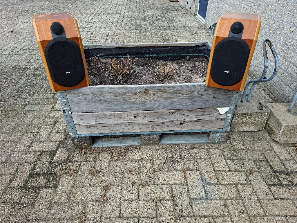 schitterende  set b&w luidspreker cdm1, Ophalen of Verzenden, Gebruikt, 150 watt of meer, Bowers & Wilkins (B&W)