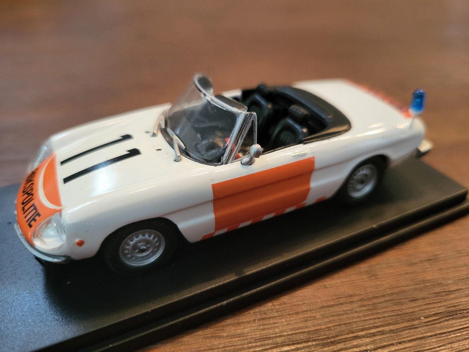 Alfa Romeo Spider Rijkspolitie,  politie, Ophalen of Verzenden, Auto, Overige merken