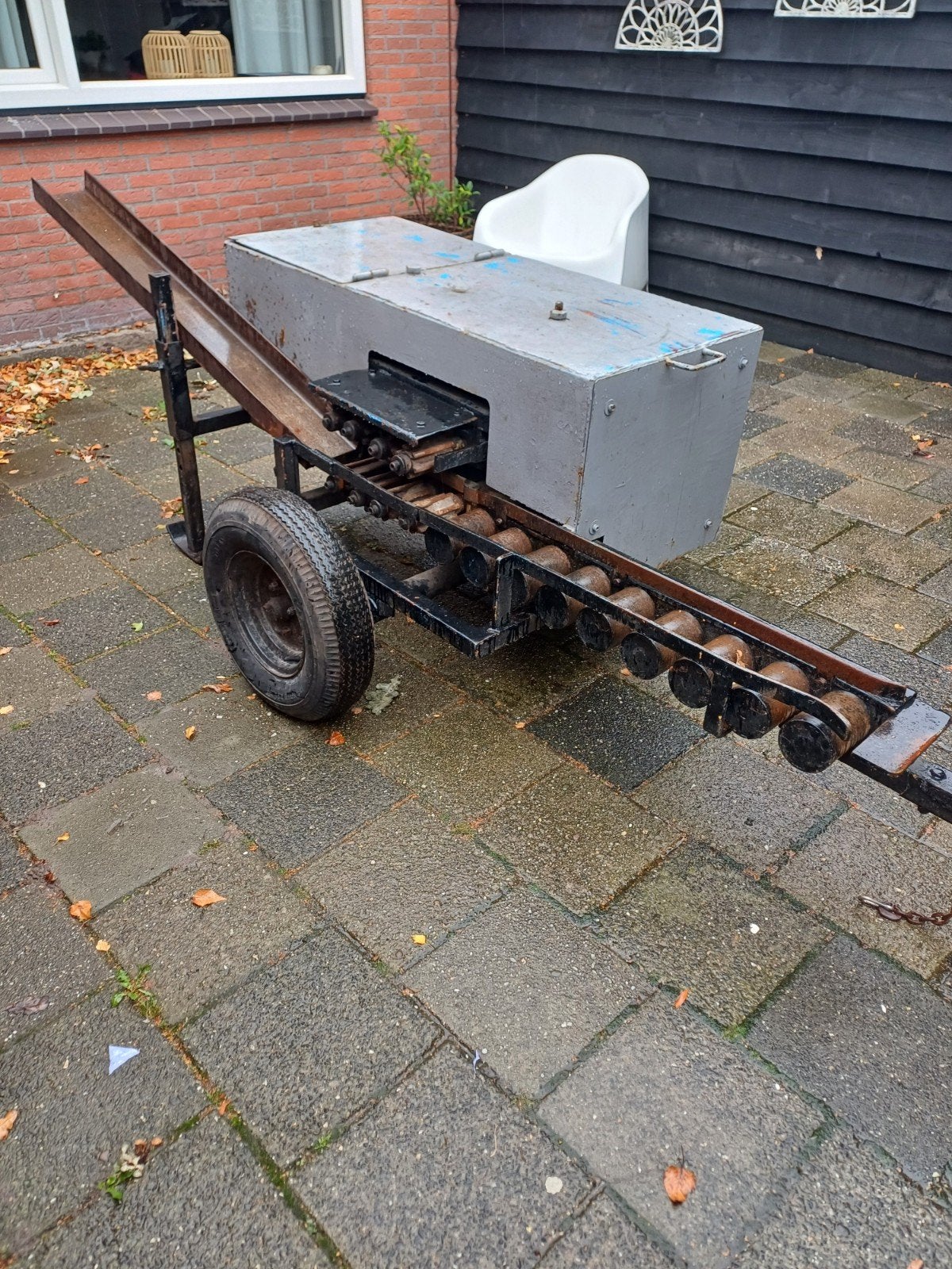 Stenenschraber met Hatz dieselmotor, Ophalen of Verzenden