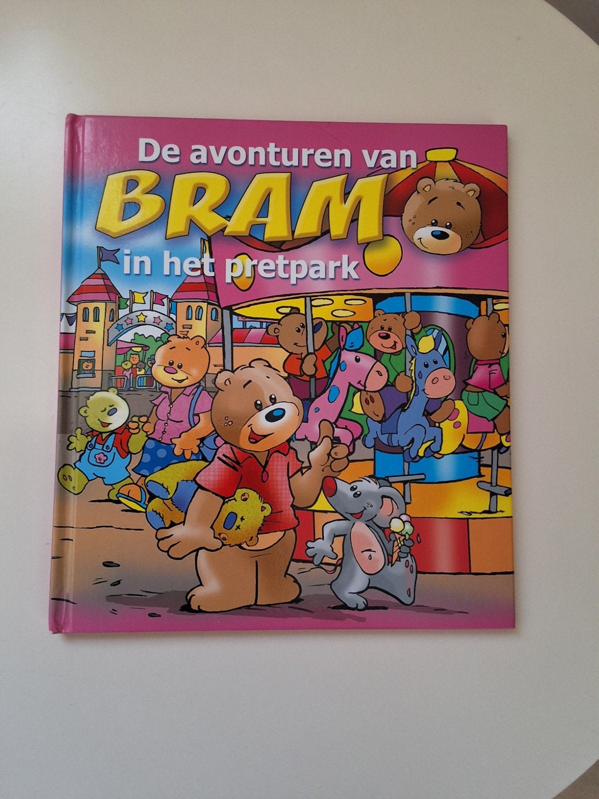 De avonturen van Bram in het pretpark - Kinderboek, Ophalen of Verzenden, Gelezen, Jan Ivens, 2 tot 3 jaar