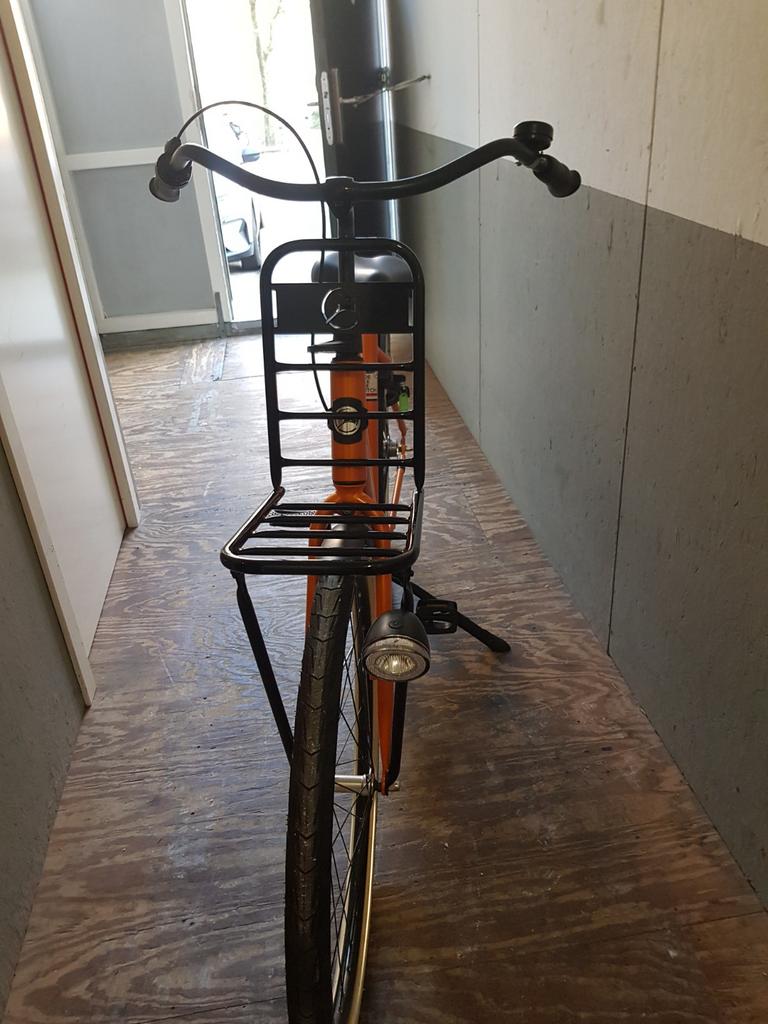 Dames fiets nieuw, Ophalen