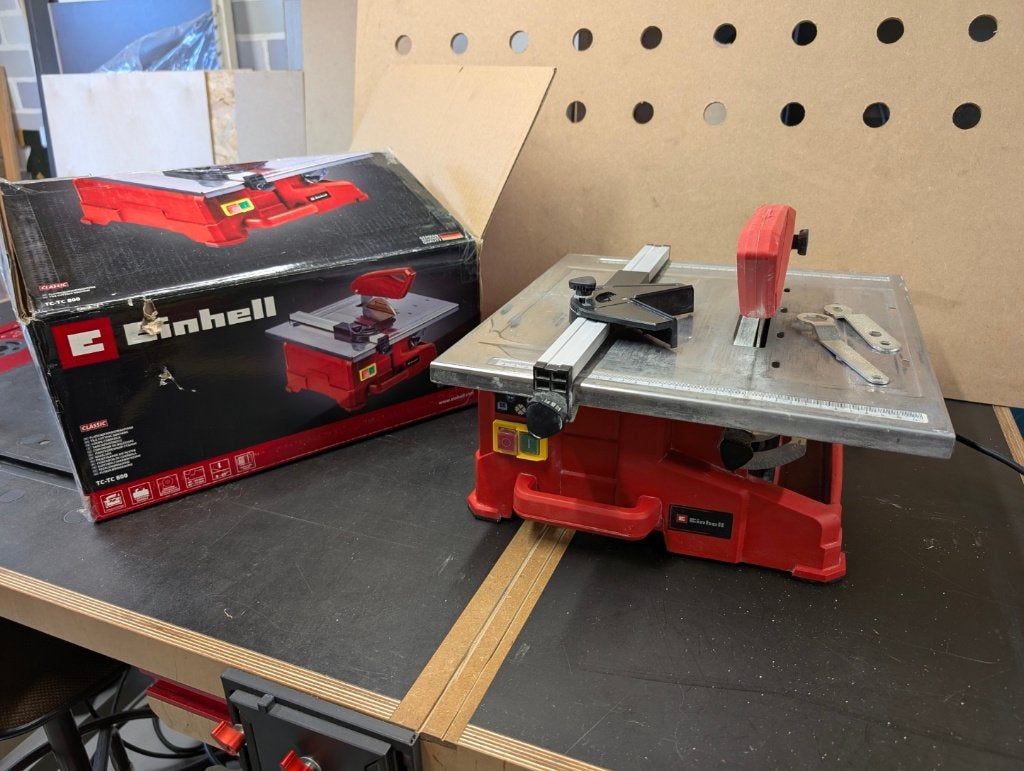 EINHELL Tegelsnijmachine TC-TC 800 | Tegelzaag, Ophalen, Gebruikt, Overige typen, 30 tot 70 mm