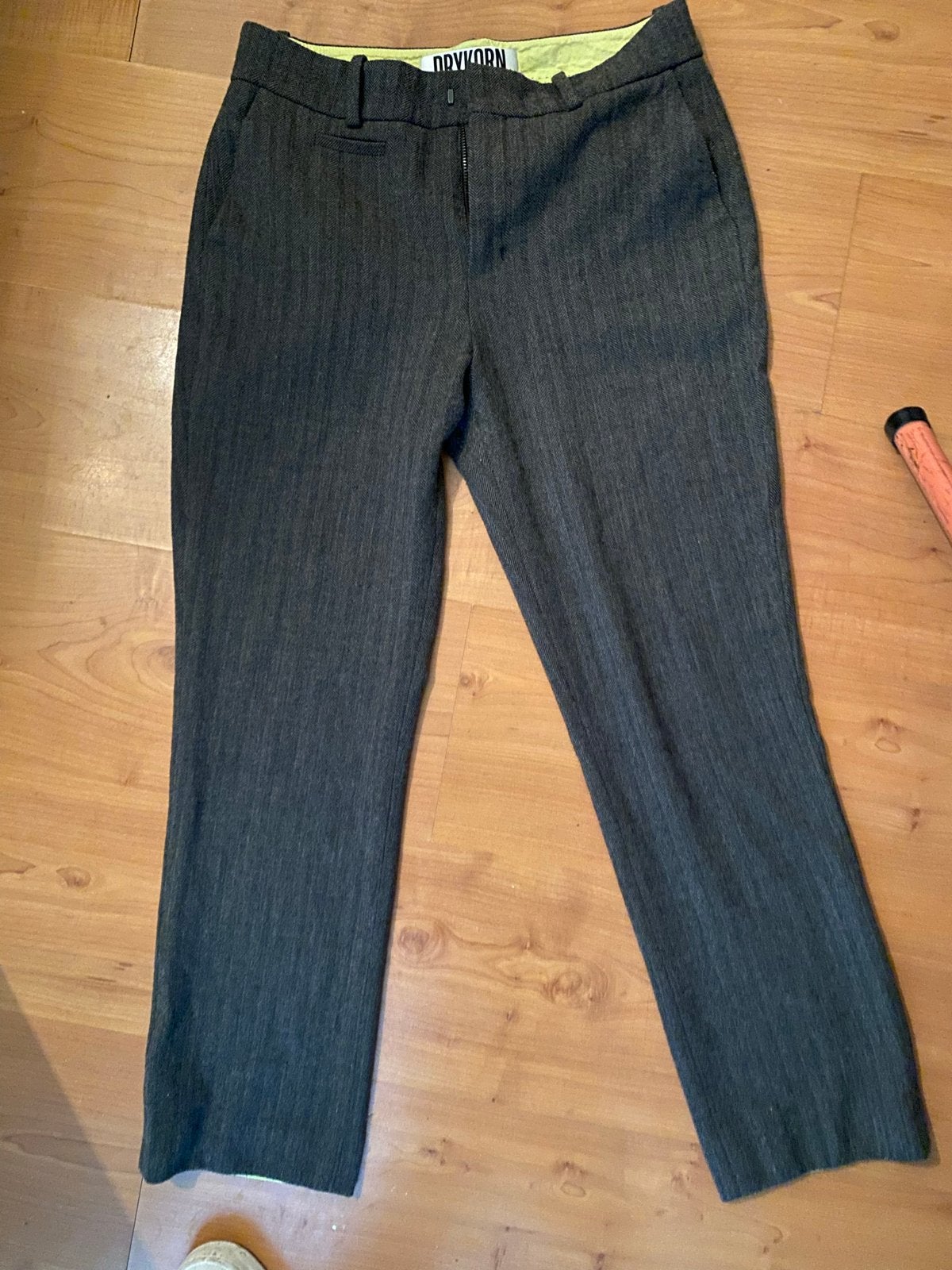 DRYKORN Pantalon Grijs (bruin). Maat 27, Kleding | Dames, Ophalen of Verzenden, Zo goed als nieuw, Maat 36 (S), Grijs