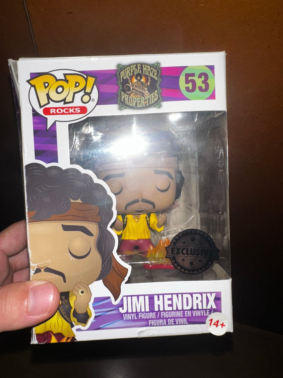 Funko Pop! Rocks Jimi Hendrix #53 Exclusive, Ophalen of Verzenden, Gebruikt