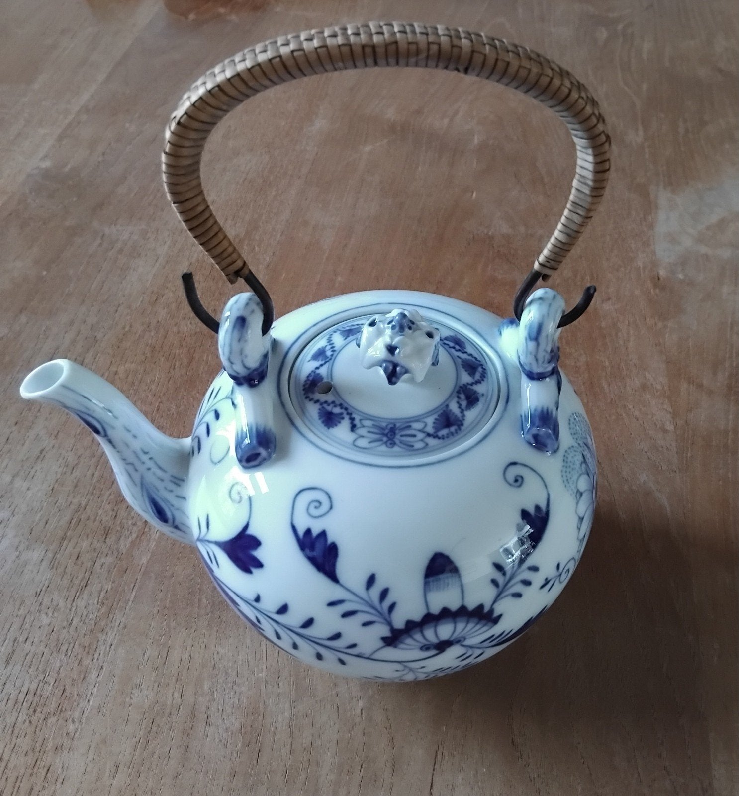 Zwiebelmuster Huttensteinach chocolade kan, Ophalen of Verzenden