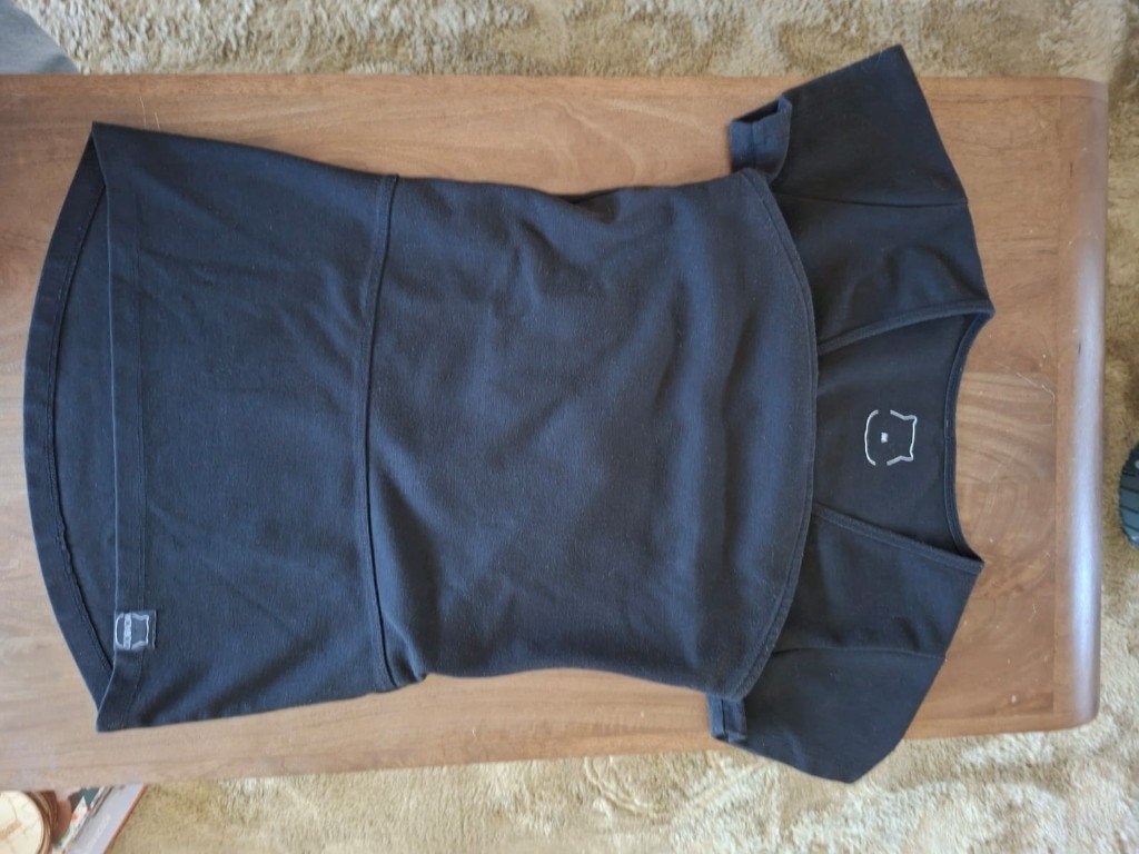 Womboo buidelshirt. Maat M, Maat 38/40 (M), Womboo, Zwart, Ophalen of Verzenden
