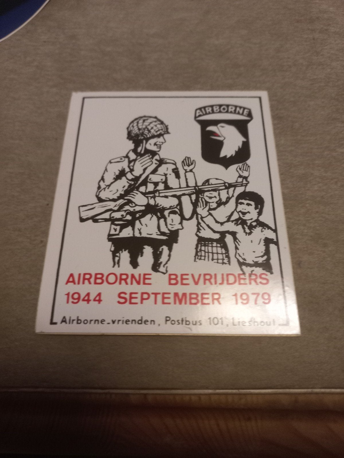 Airborne Bevrijders 1944 September 1979 kaart, Ophalen of Verzenden