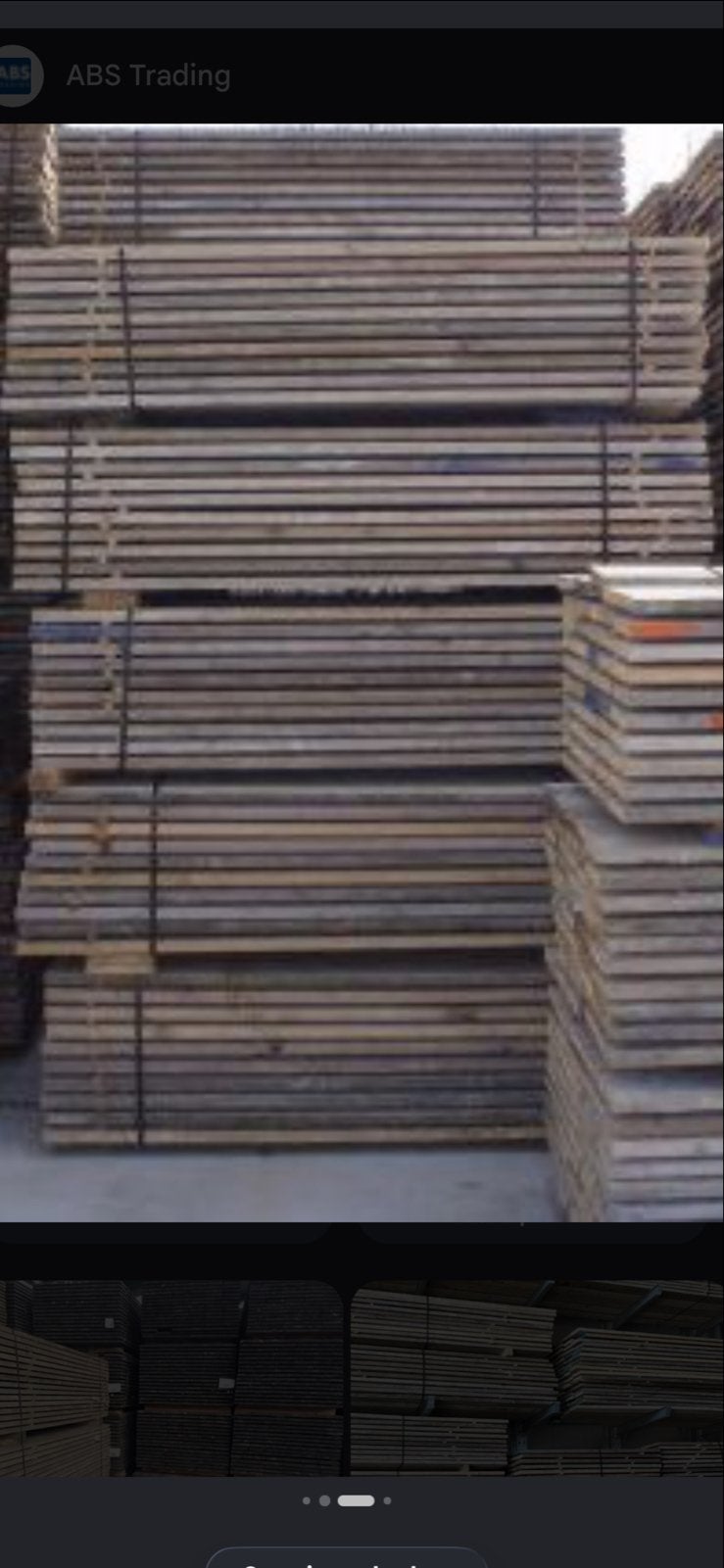 Steigerplanken steigerhout, Ophalen, Gebruikt, 25 tot 50 mm, Plank