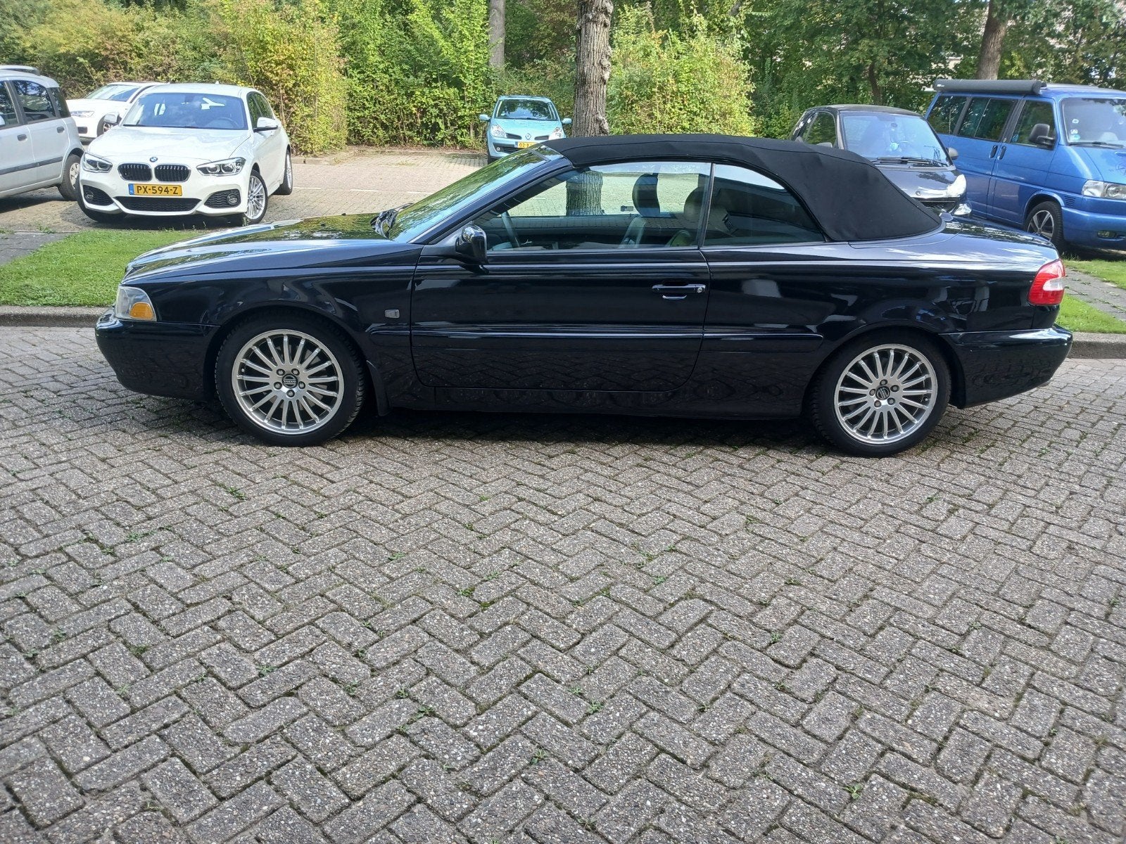 volvo c70 cabriolet., Auto's, C70, 1800 kg, Cabriolet, Zwart